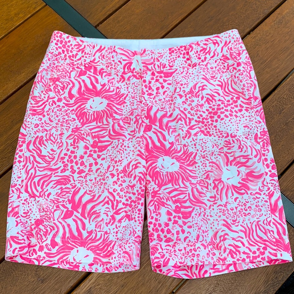 Ladies Get Spotted Lilly Pulitzer Chipper Shorts Size 4